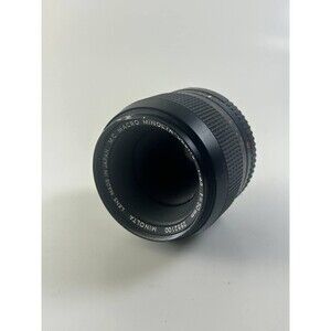 AS IS And UNTESTED Minolta MC Macro Celtic 50mm f/3.5 Lens SR Mount
